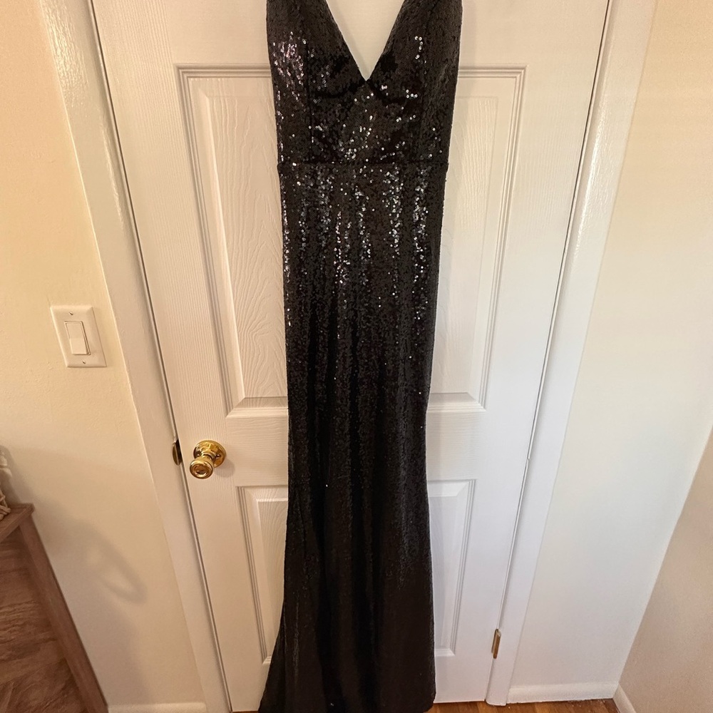 Portia and Scarlett Black Sequin Dress